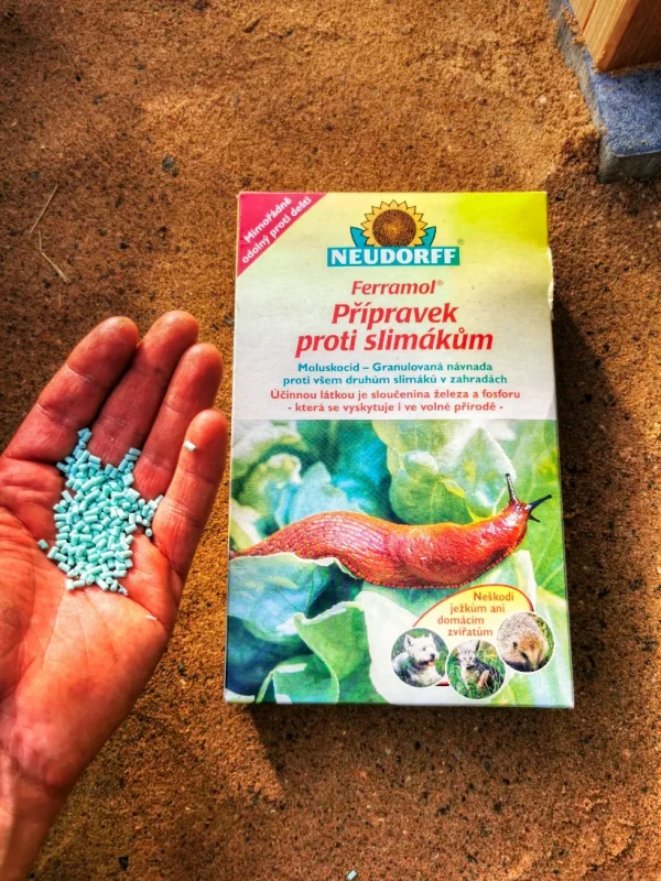 Přípravek proti slimákům